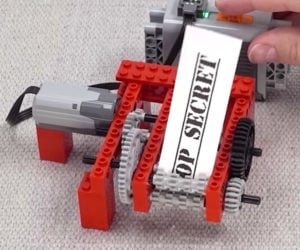 Can You Shred Paper with LEGO?