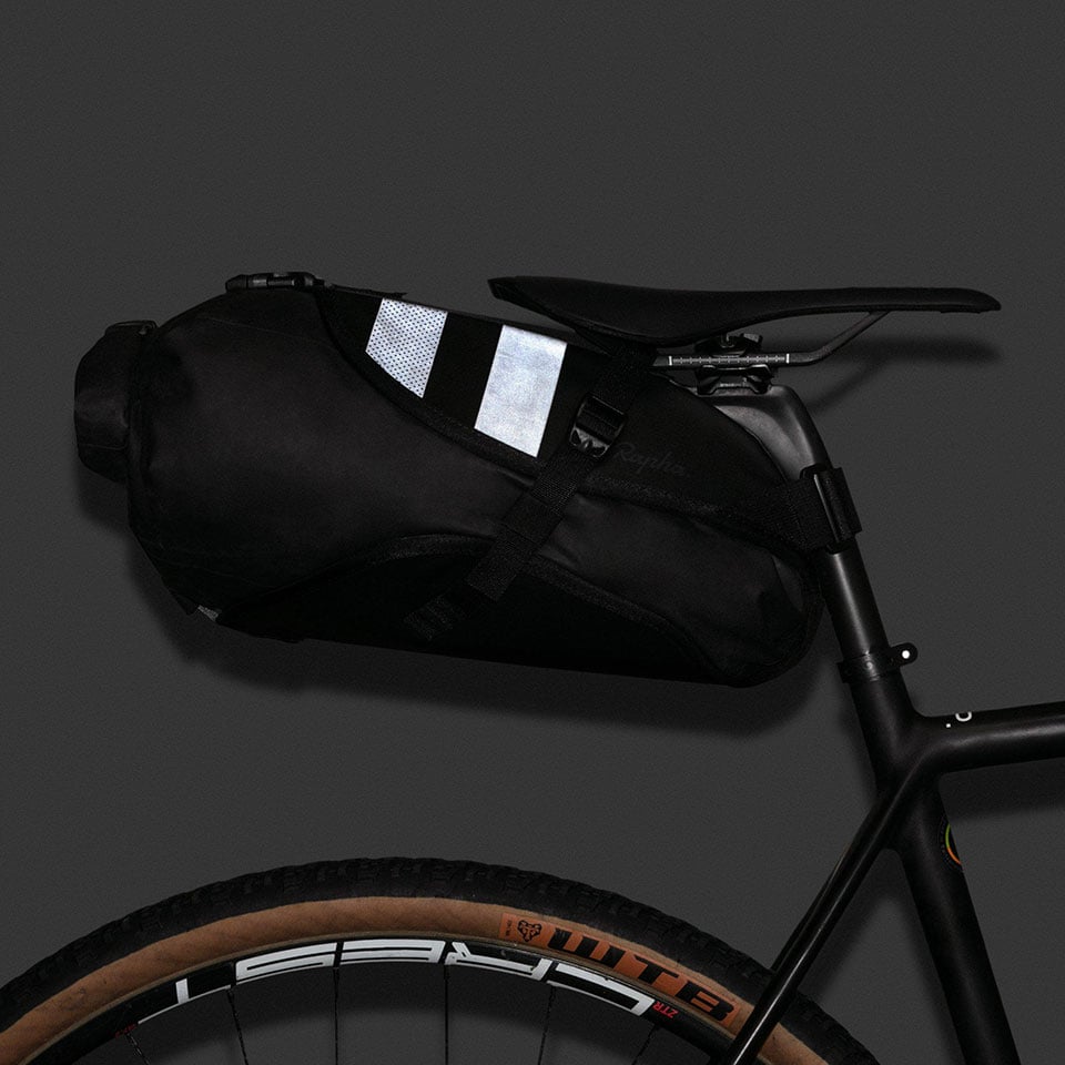 Rapha's Waterproof Rear Pack is a Stable and Durable Bag for Cyclists