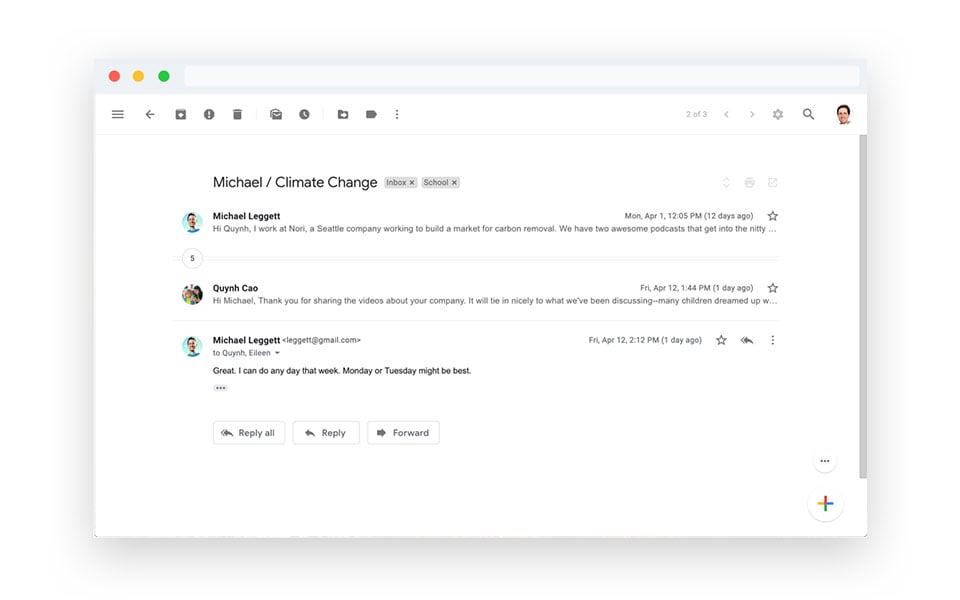 Simplify for Gmail