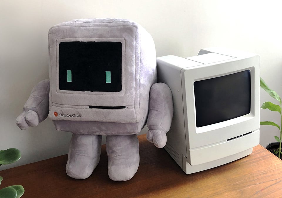 Classicbot Plush Computer