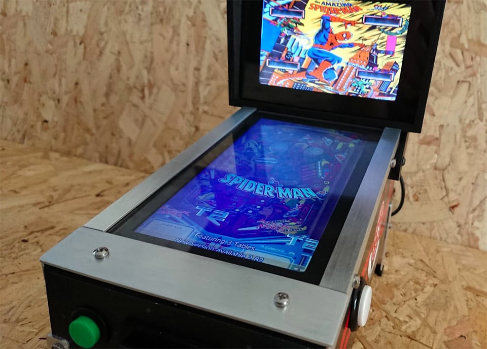 diy electronic pinball machine