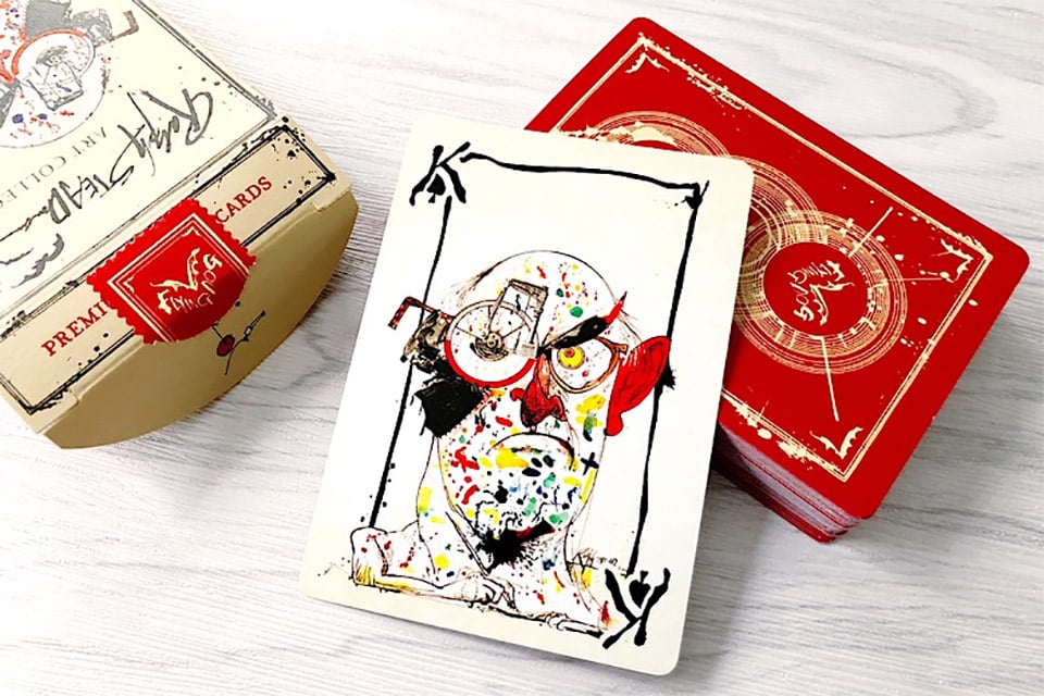 Flying Dog Playing Cards