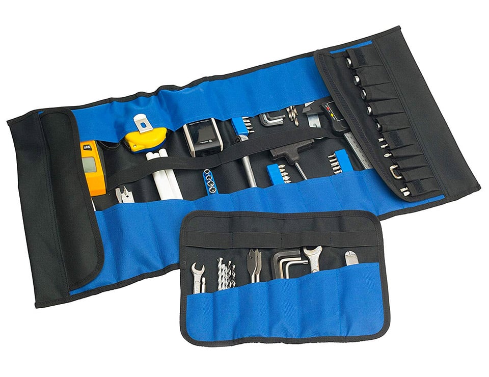 This Tool Roll Set Has 38 Pockets for All Your Stuff