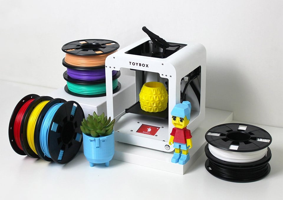 Toybox 3D Printer Deluxe Bundle