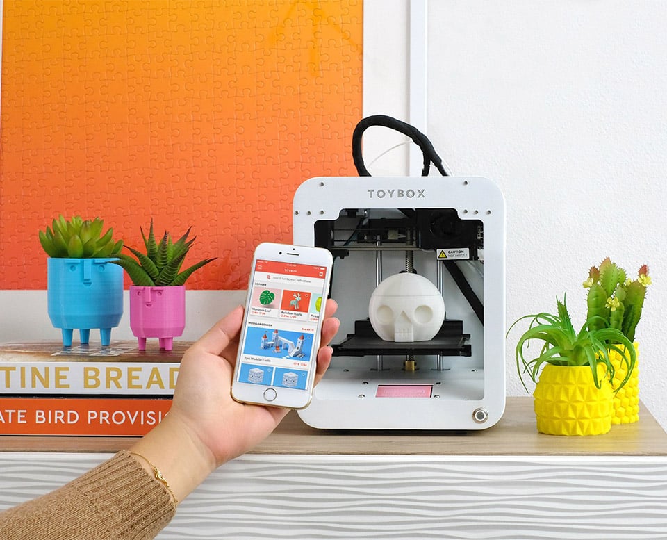 The Toybox 3D Printer Makes 3D Toys for Kids in a Snap