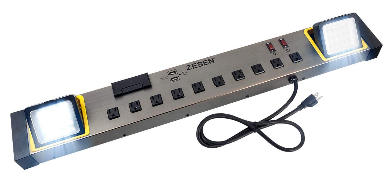 Zesen Power Strip Work Light