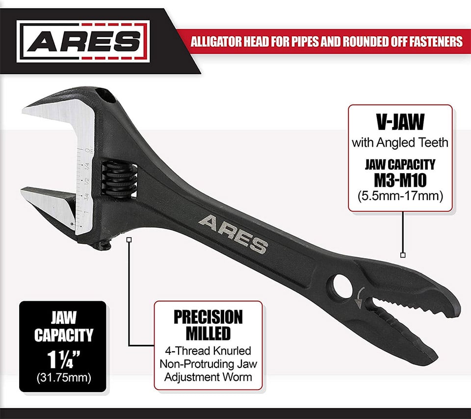 Ares Alligator Wrench