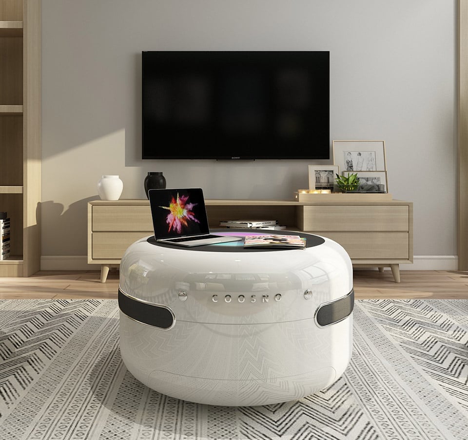 Coosno Coffee Table Fridge