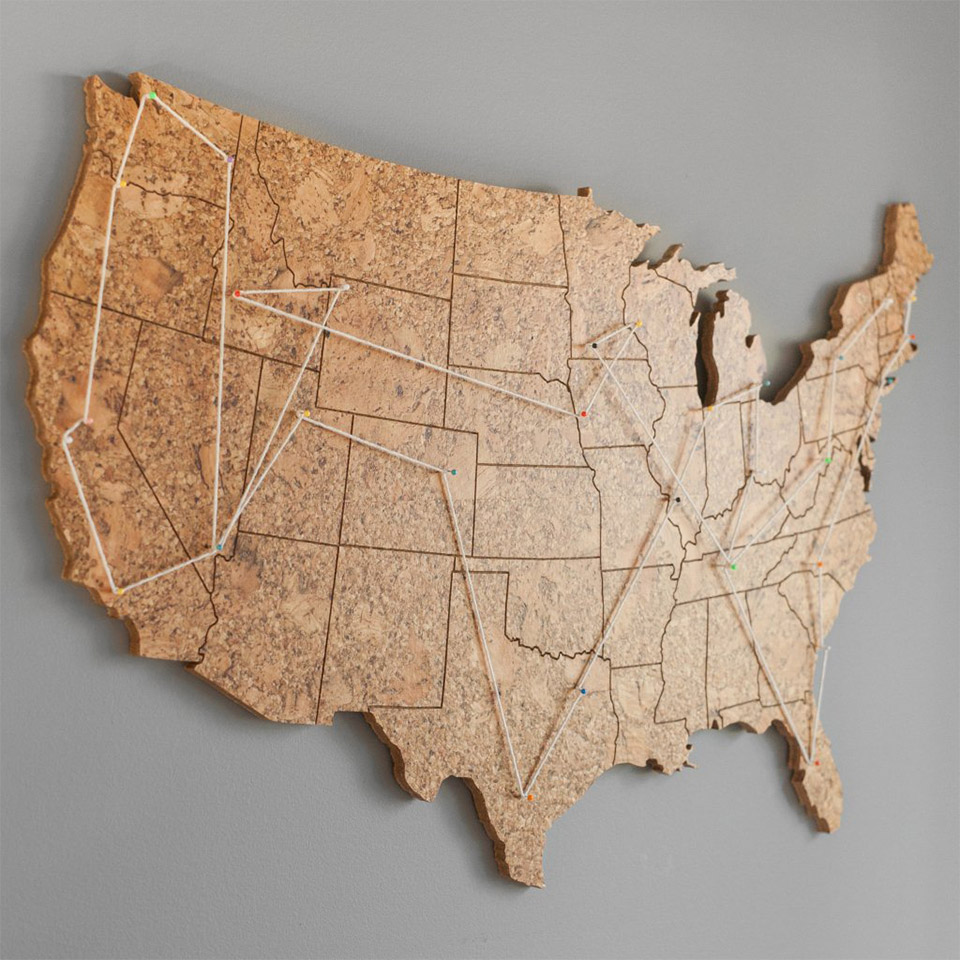 U.S. Cork Maps
