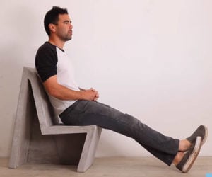 DIY Concrete Chair