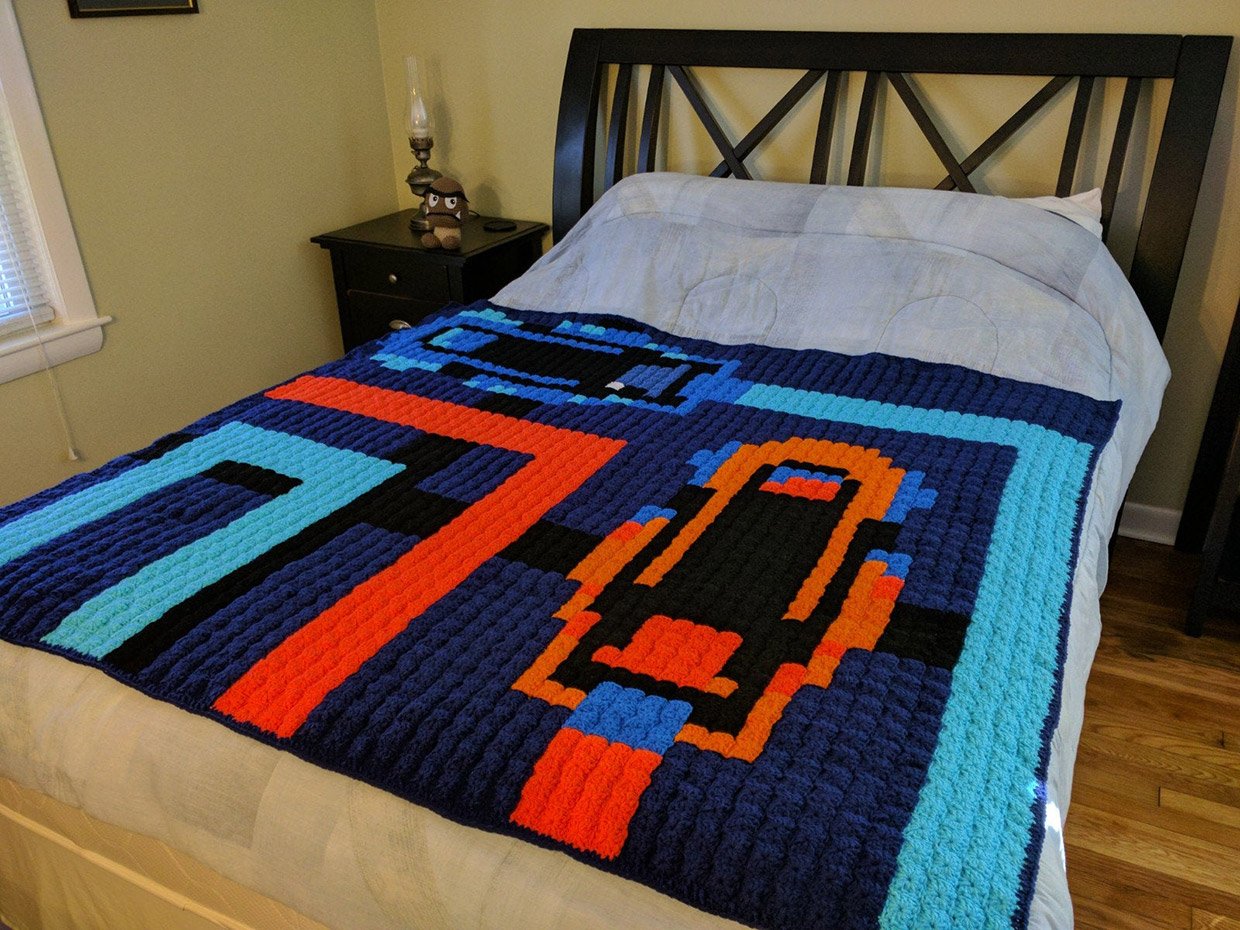 Grandma 8-Bit Blankets