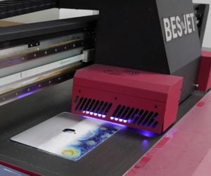 Inside a UV Printer Factory