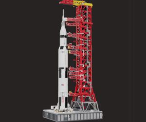 LEGO Saturn V Launch Tower