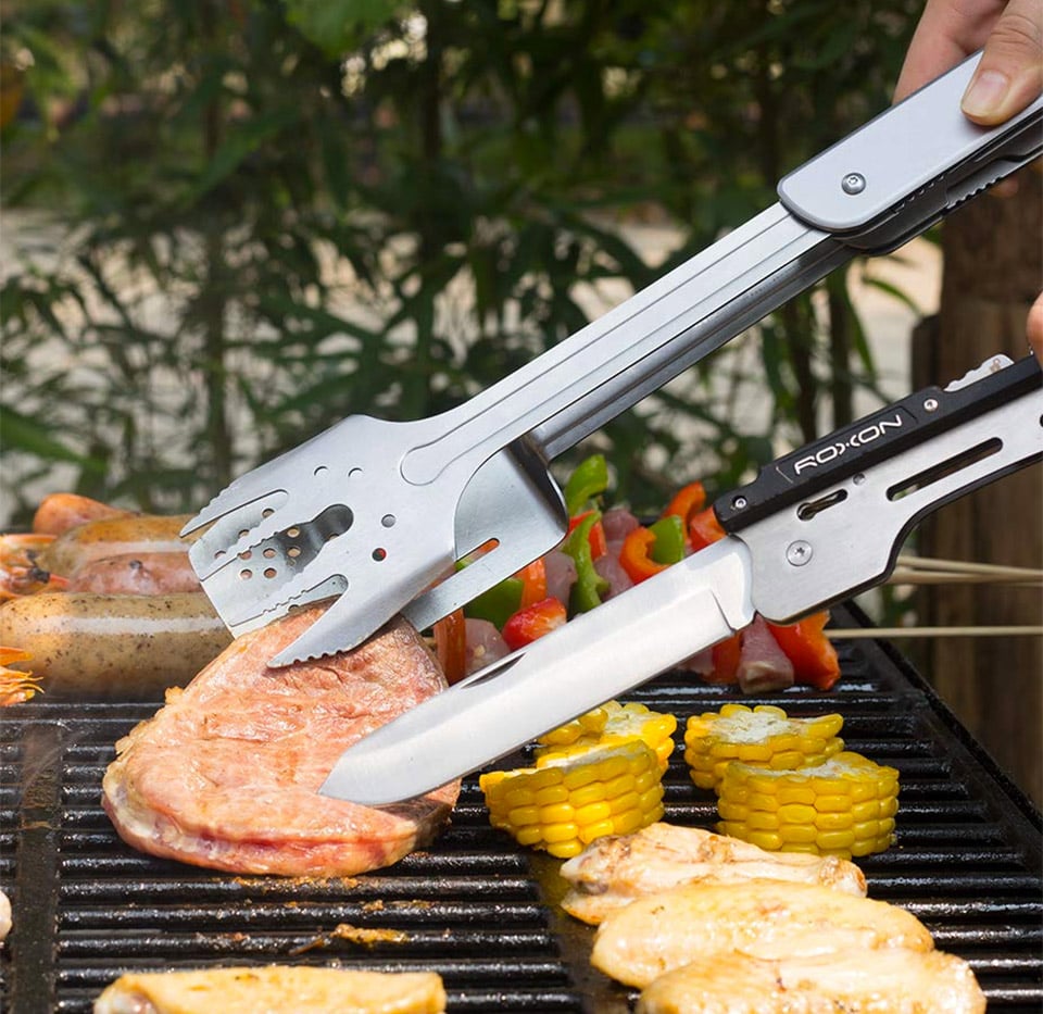 This Compact BBQ Gadget Packs Six Tools in One