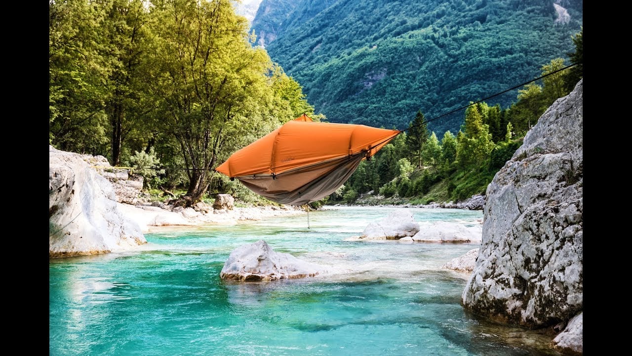 The Flying Tent Combines Four Useful Outdoor Functions 