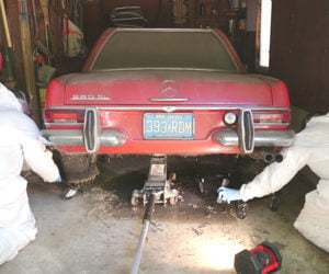 Detailing the Dirtiest Mercedes