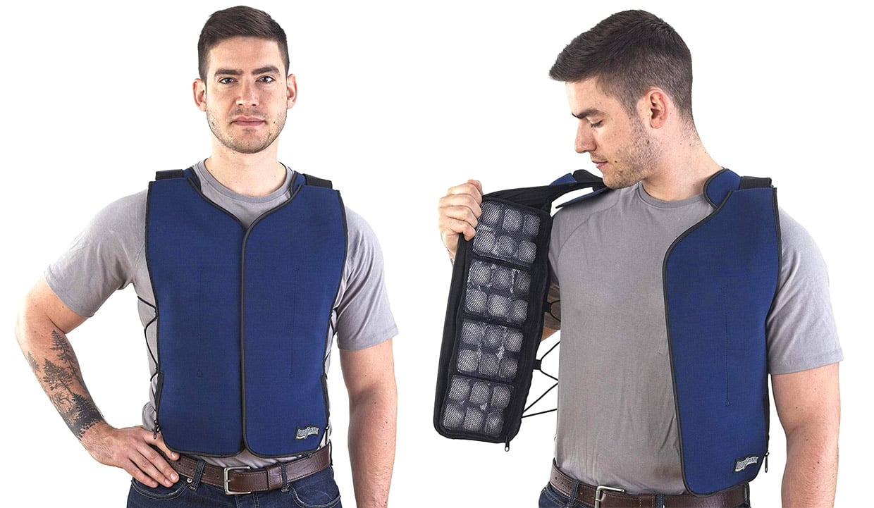 The FlexiFreeze Ice Vest Keeps You Cool on the Hottest Days