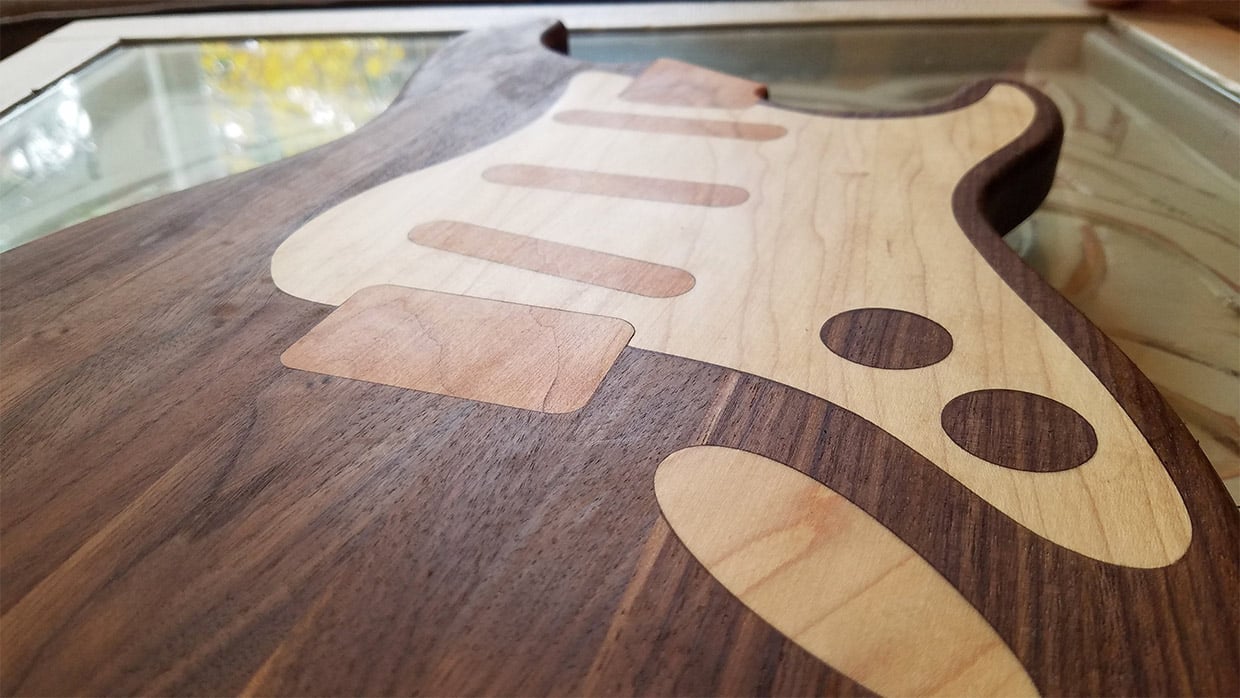Guitar Cutting Boards