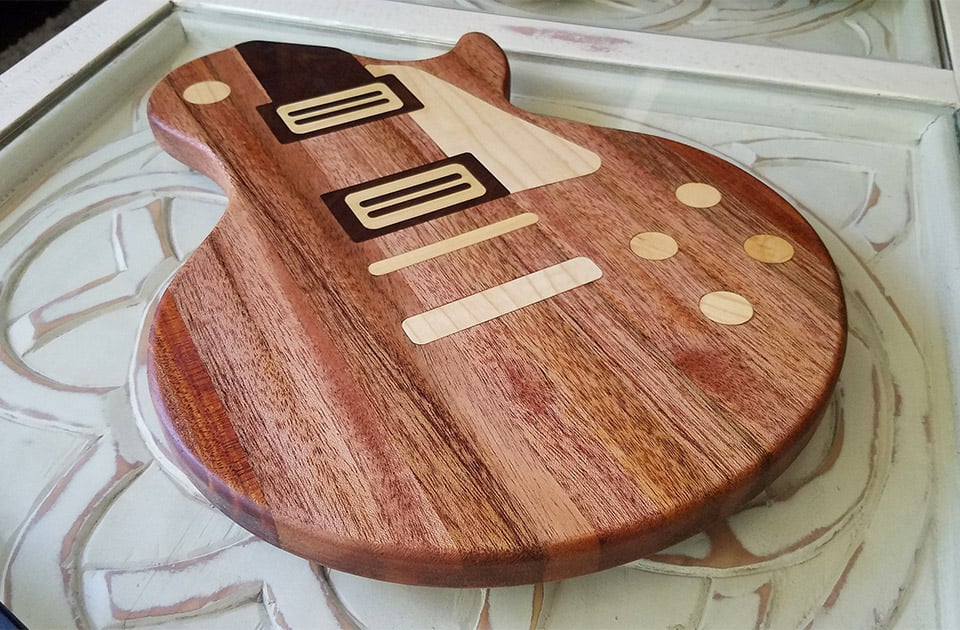 Guitar Cutting Boards