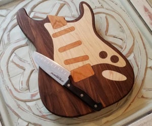 Guitar Cutting Boards