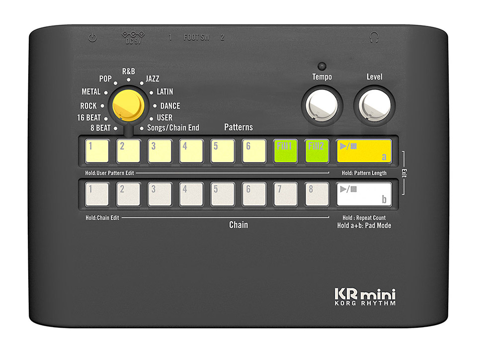 Korg KR mini Rhythm Machine