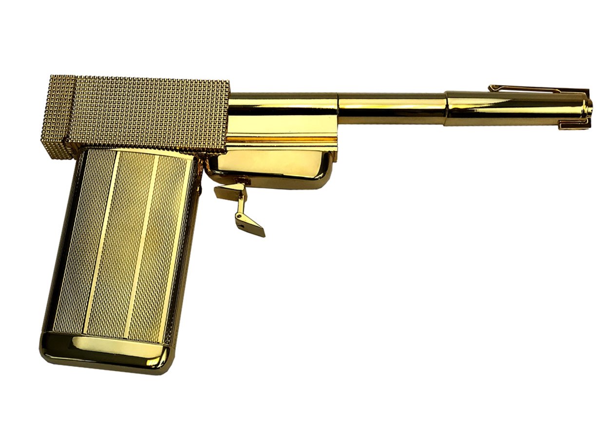 gold plated pistols