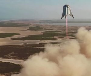 SpaceX Starhopper Test Flight