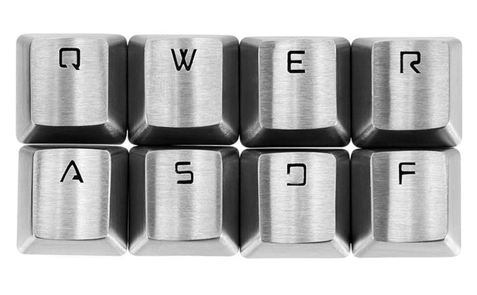 Stainless Steel Keycaps