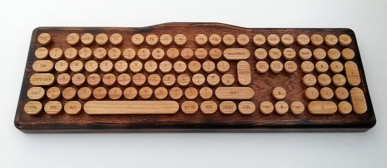 Crolander Wooden Keycaps