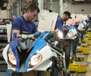 Inside the BMW Motorbike Factory