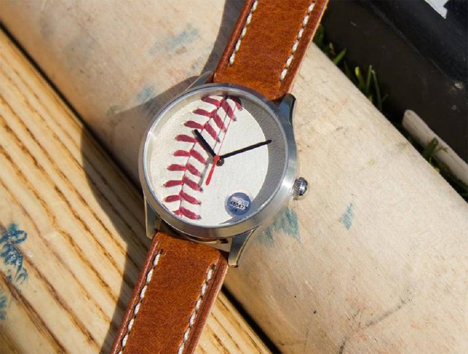 Tokens & Icons Baseball Watch