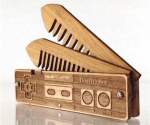 NES Controller Beard Comb