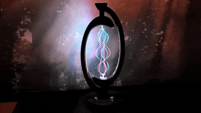 Pisces Kinetic Art Lamp