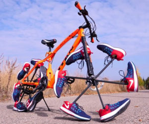 A Bicycle Built for Shoes