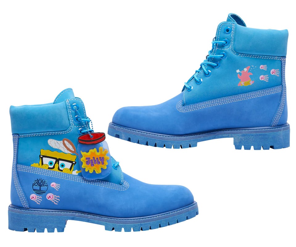 timberland x spongebob