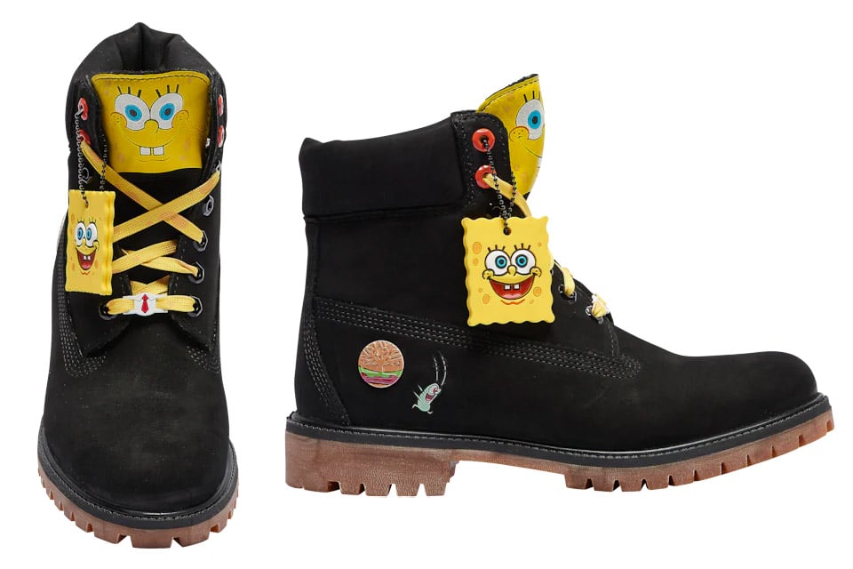 Spongebob timbs outlet price