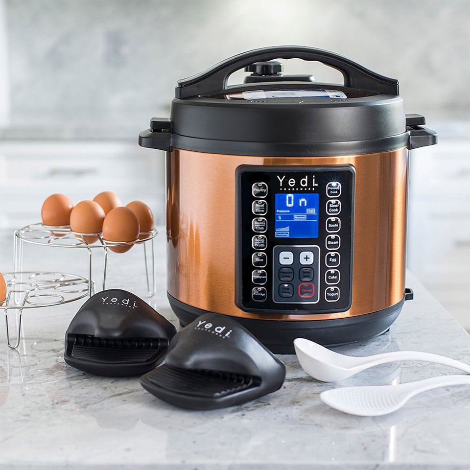 how to use a yedi pressure cooker