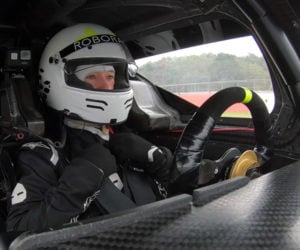 Riding in a Self-Driving Race Car