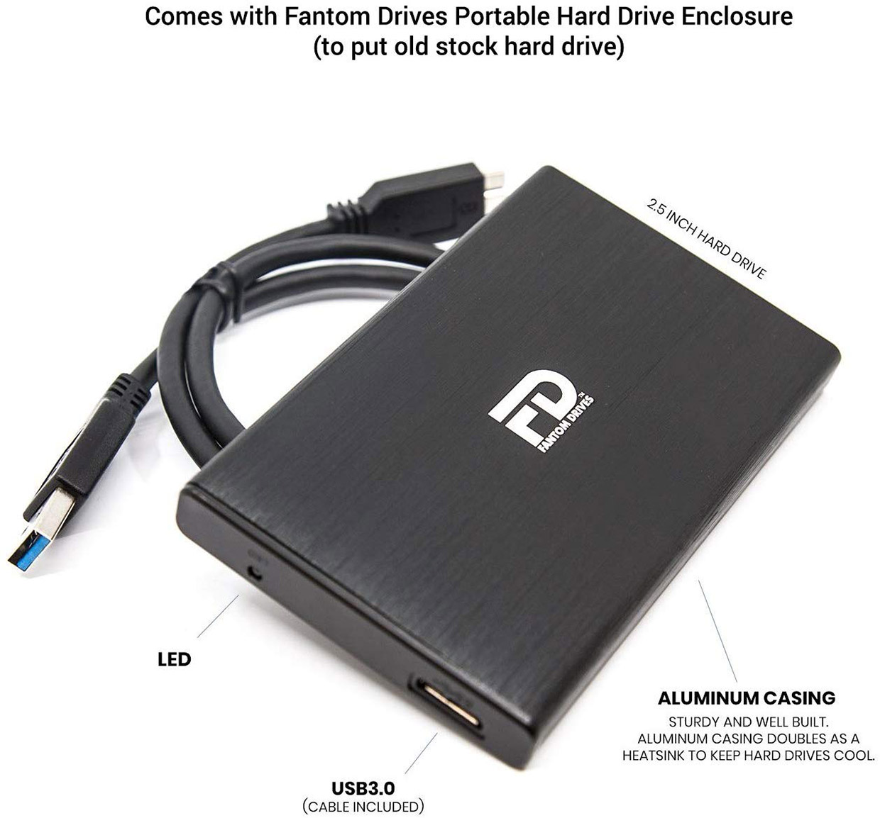Fantom PS4 Hard Drive Upgrade Kit