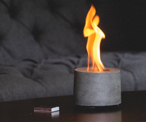 The FLÎKR Fire2 Is a Fireplace for Your Table