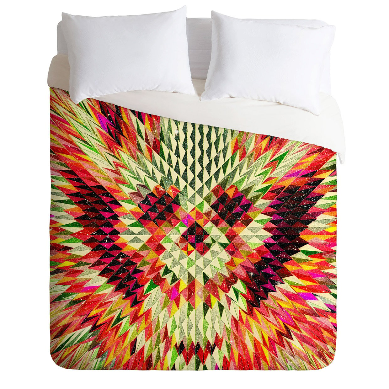 Geo Skull Duvet Cover