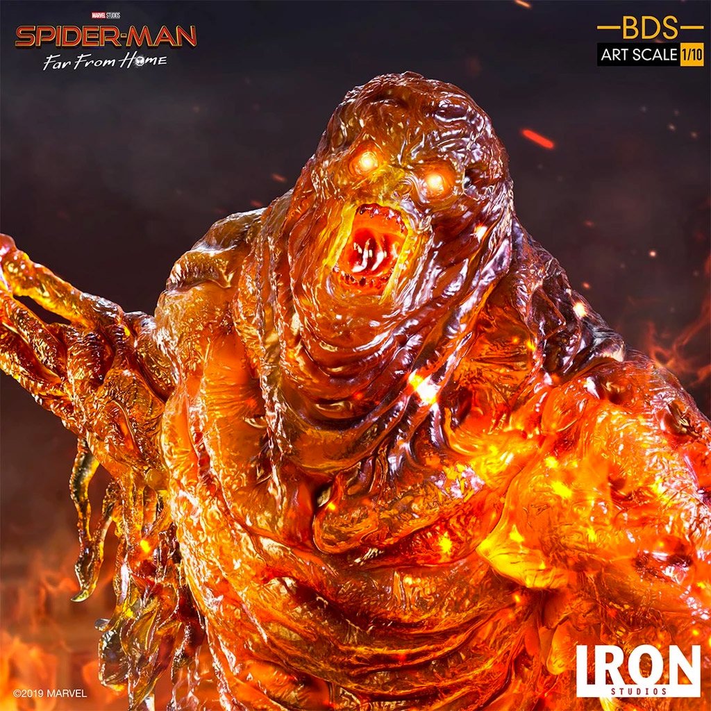 Spider-Man Molten Man Figure