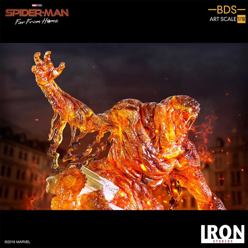 Spider-Man Molten Man Figure