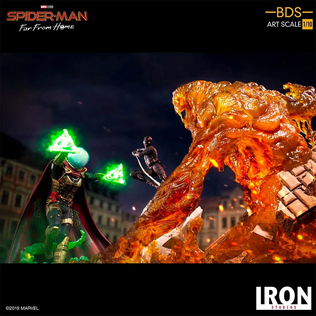 Spider-Man Molten Man Figure