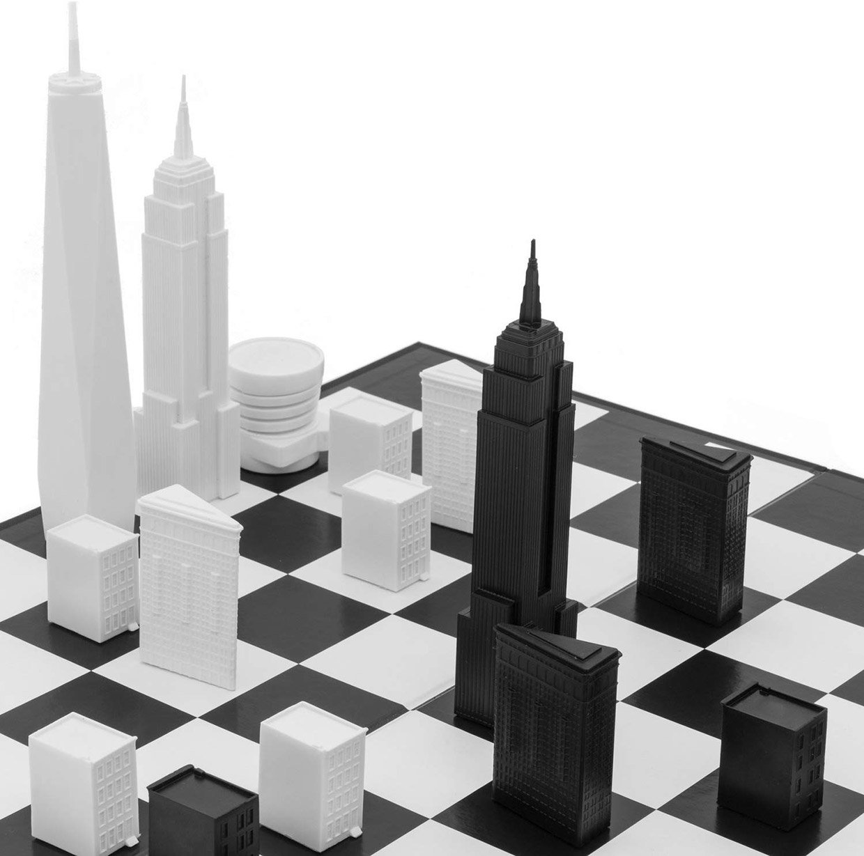 NYC Skyline Chess Set