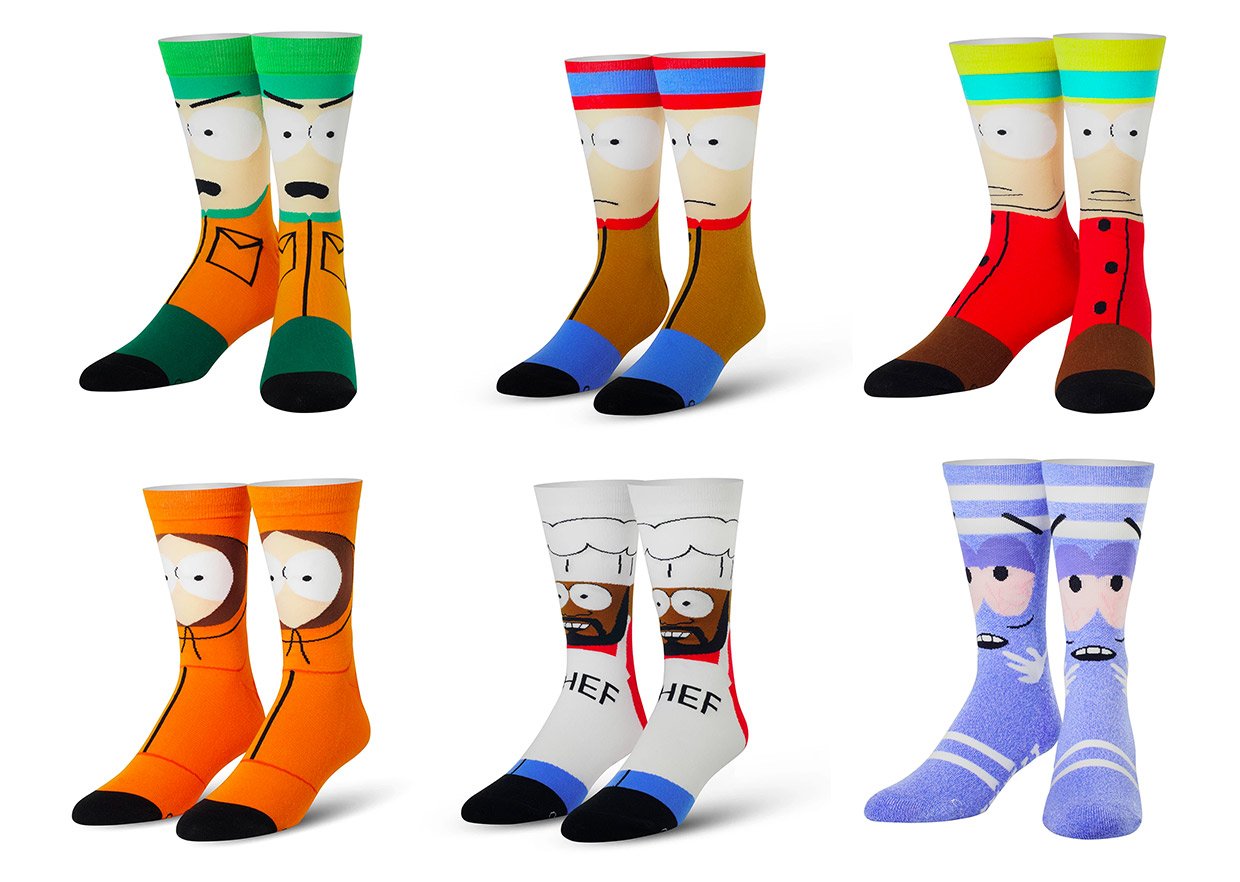 Goin' Down to South Park, Gonna Leave My Toes Behind in These Odd Sox