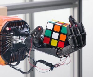 One-Handed Rubik’s Cube Robot