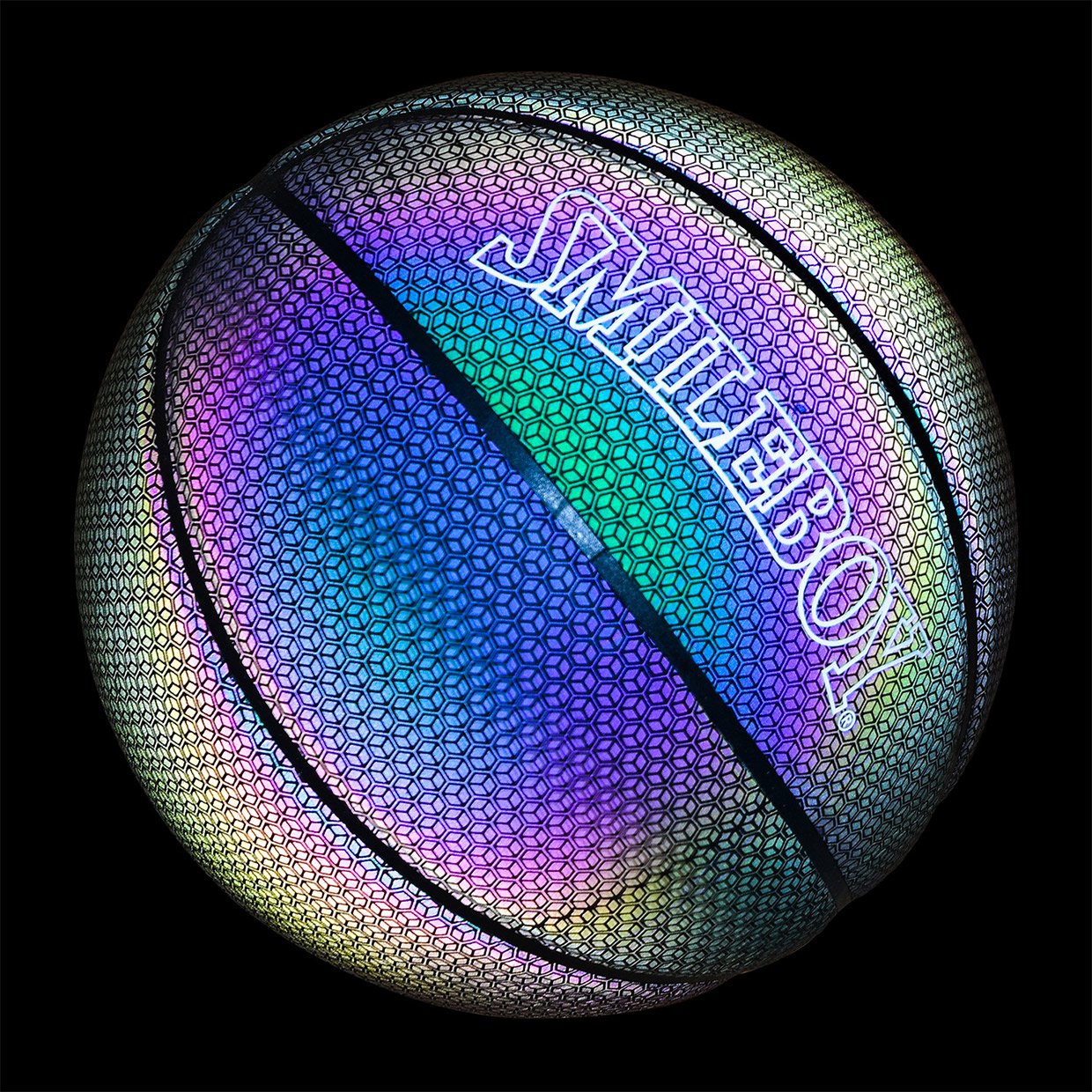 Photo-Iridescent Basketballs