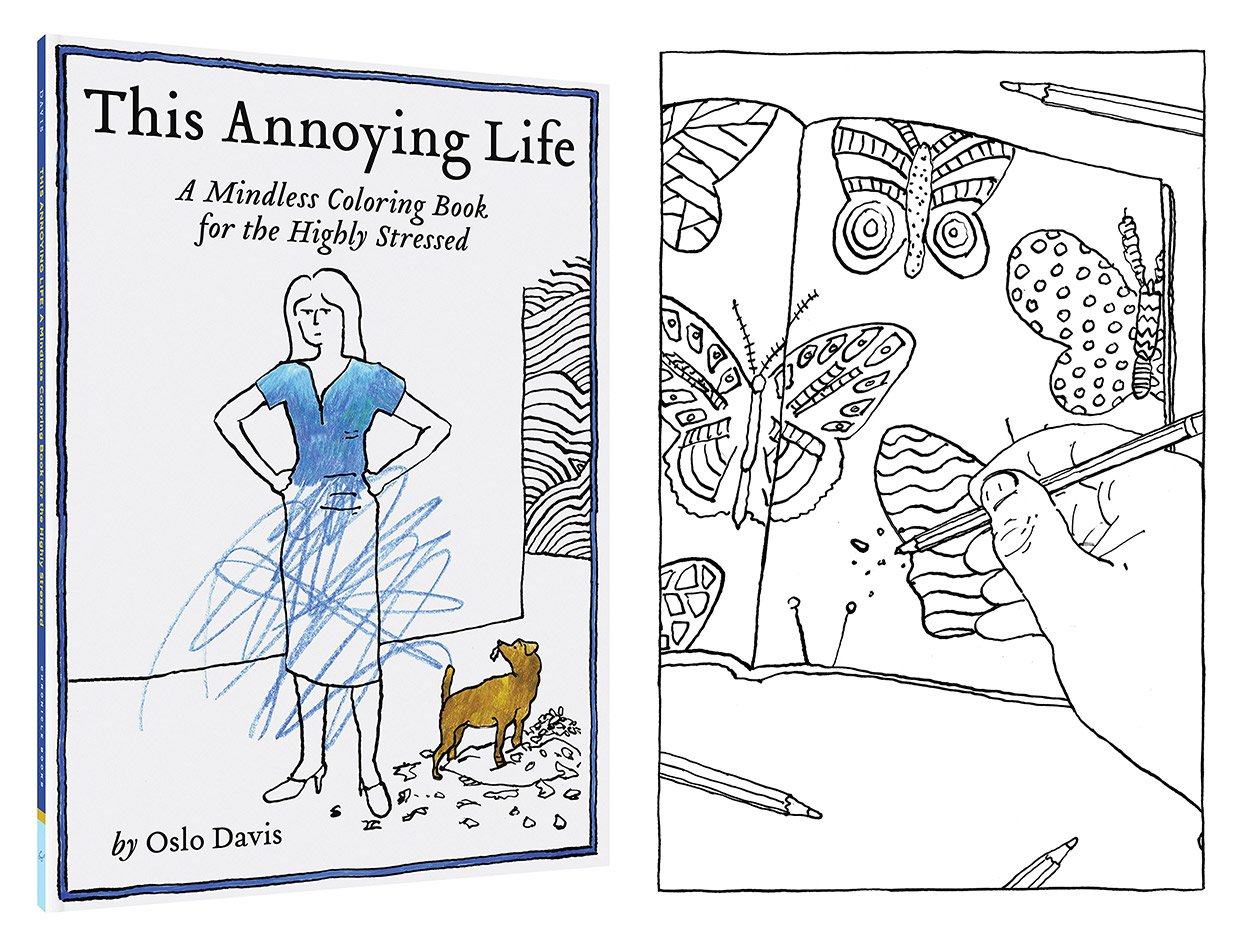 This Annoying Life Coloring Book