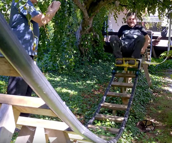 How to Build a Backyard Roller Coaster